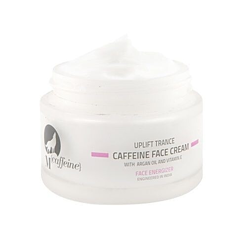 Buy MCaffeine Caffeine Face Cream With Vitamin E & Argan Oil, Paraben Free Online at Best