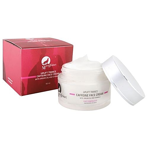 Buy mCaffeine Caffeine Face Cream With Vitamin E & Argan Oil, Paraben Free Online at Best