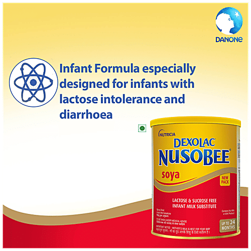 Buy Dexolac Nusobee Infant Milk Substitute with Soya Up to 24 Months