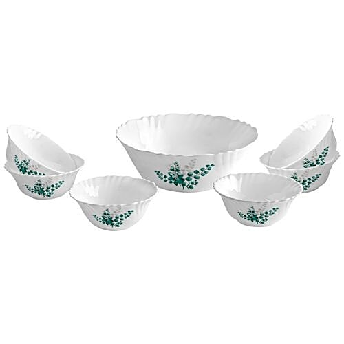 Cello Imperial Desert Set - Aqua Leaves, 7 pcs  