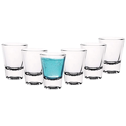 Cello Carino Shot Glass, 60 ml (Set of 6) 