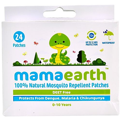 Mamaearth Natural Mosquito Repellent Patches, 24 pcs  
