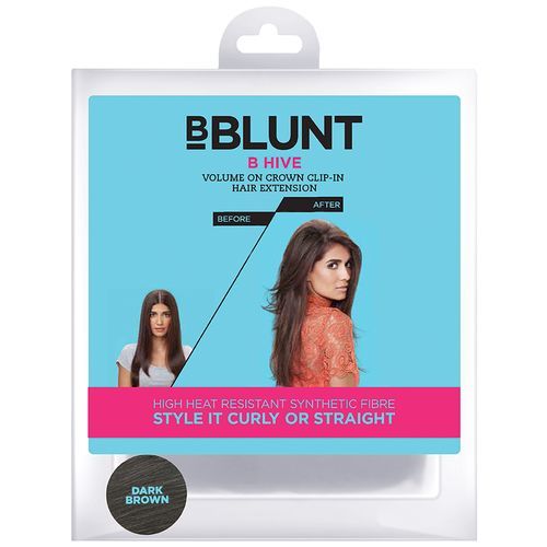 Buy Bblunt B Hive Volume On Crown Clip-In Hair Extension - Dark Brown  Online at Best Price of Rs 2000 - bigbasket