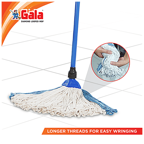 Buy Gala Diamond Loop Mop Cotton Threads, Without Rod Online at Best
