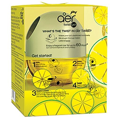 Buy Godrej Aer Car Air Freshener Twist Gel Sunny Citrus Blast Online