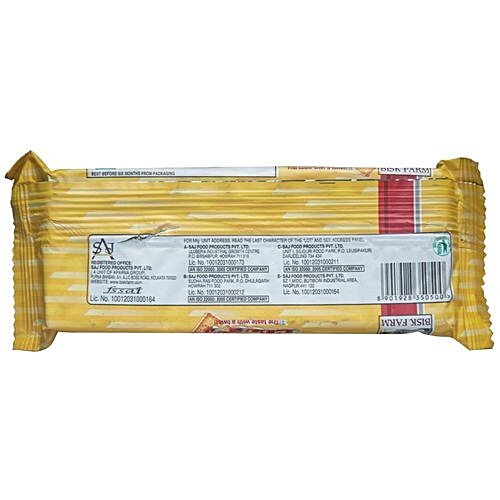 Bisk Farm Googly Biscuit, 45 g  Zero Cholesterol & Zero Trans Fatty Acids