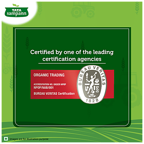 Tata Sampann Organic Toor Dal/Togari Bele, 500 g  No Chemicals, No Fertilizers, No Pesticides