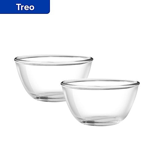 Buy Treo Borosilicate Glass Mixing Bowl Bakeware Set Online at Best