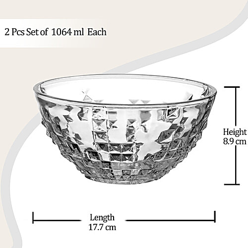 Buy Treo Glass Serving Bowl Logan Online at Best Price bigbasket