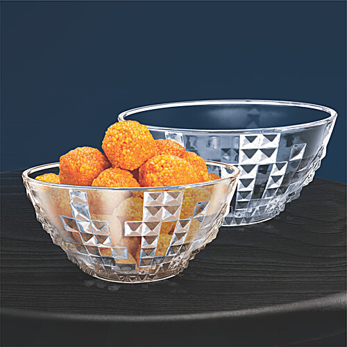 Buy Treo Glass Serving Bowl Logan Online at Best Price of Rs 480