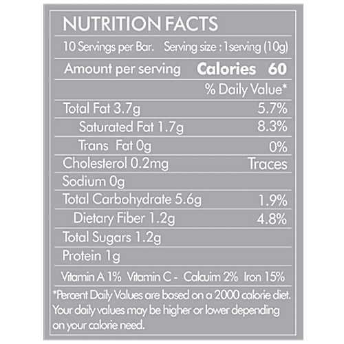 Didier & Frank Roasted Dark Almond Chocolate - Rich Taste & Flavour, 50 g Zero Trans Fat