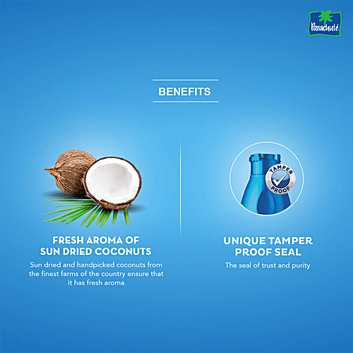 Parachute 100% Pure Coconut Oil, 600 ml