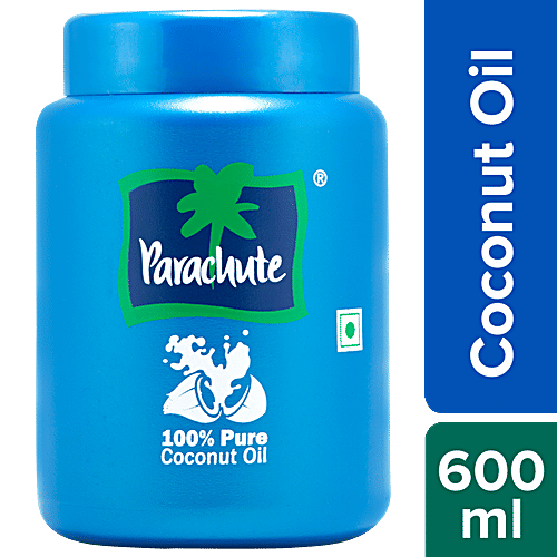 Parachute 100% Pure Coconut Oil, 600 ml