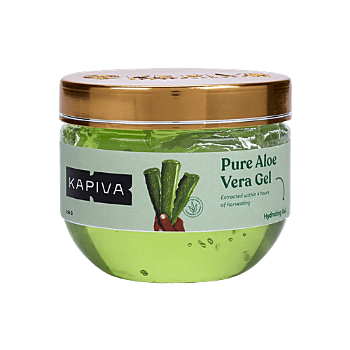 Buy Kapiva Pure Aloe Vera Gel For Hydrating, Moisturising, Soothing Skin Online at Best Price