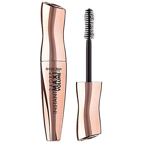 Deborah 24 Ore Instant Maxi Volume Mascara - Black, 12 ml  