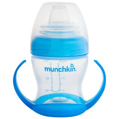 Munchkin Baby Flexi Transition Cup - 4m+, Blue, 115 ml  BPA Free