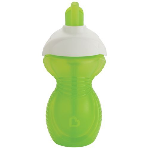 Munchkin Baby Flip Straw Click Lock Cup - 12 m+, Green, 266 ml  