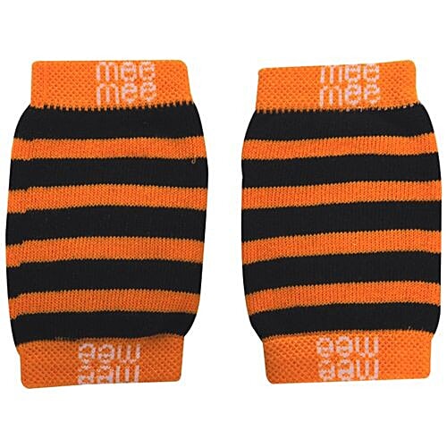 Mee Mee Soft Baby Knee/Elbow Pads - Orange, 1 pair  