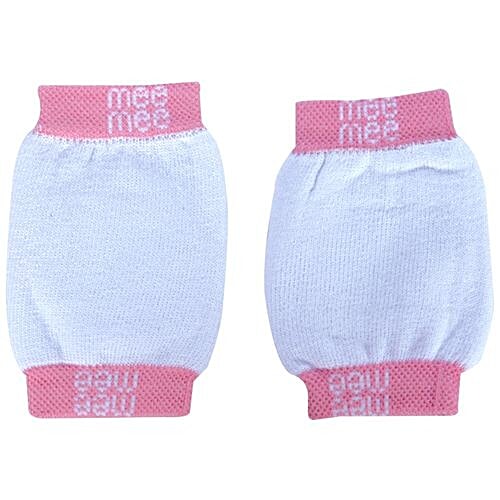 Mee Mee Soft Baby Knee/Elbow Pads - Pink, 1 pair  