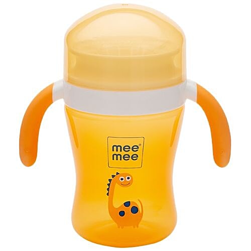 Mee Mee Easy Grip 360-Degree Trainer Sipper Cup - Orange, 240 ml  