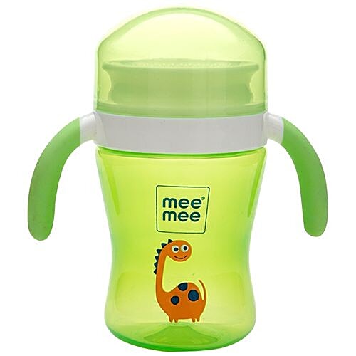Mee Mee Easy Grip 360-Degree Trainer Sipper Cup - Green, 240 ml  