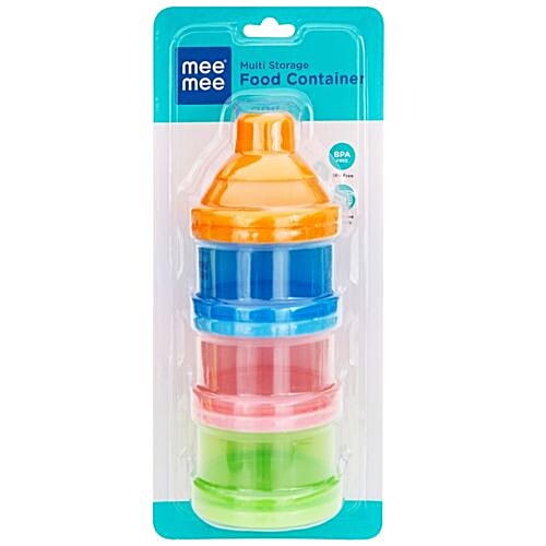 Mee Mee Multi Storage Food Container - Multicolour, 160g, 1 pc  