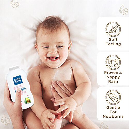 Mee Mee Fresh Feel Baby Powder, 100 g  Paraben Free & Hypoallergenic