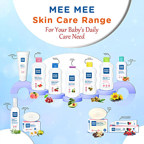 Mee Mee Fresh Feel Baby Powder, 100 g  Paraben Free & Hypoallergenic