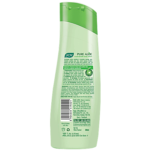 Buy Joy Pure Aloe Multi Benefit Body Lotion, 6 Active Action with