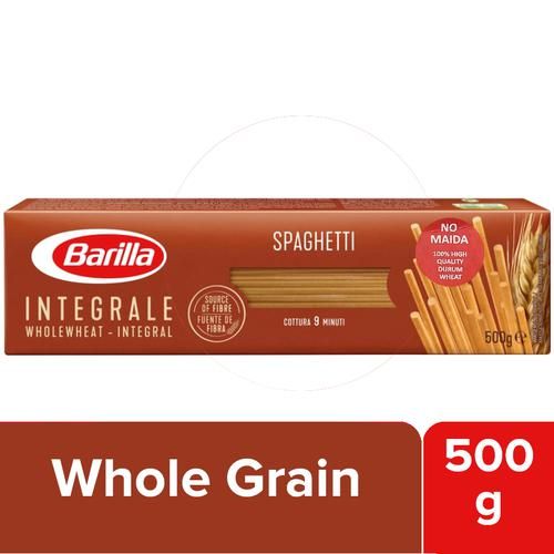 Barilla Integrale Whole Wheat Pasta - Spaghetti n.5, 500 g Carton Natural Fibre Source