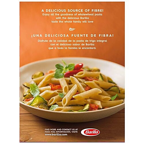 Barilla Integrale - Whole Wheat Pennette Rigate, 500 g  