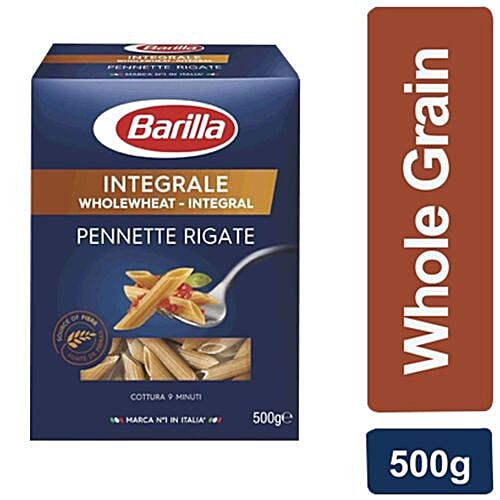Barilla Integrale - Whole Wheat Pennette Rigate, 500 g  