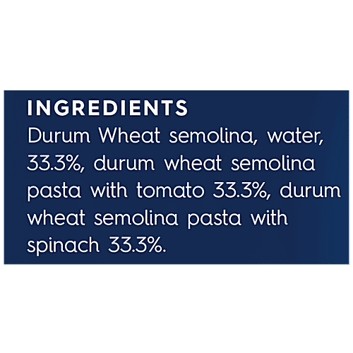 Barilla Collezione Durum Wheat Pasta - Mezze Penne Tricolore, 500 g Carton No Maida, Source of Energy