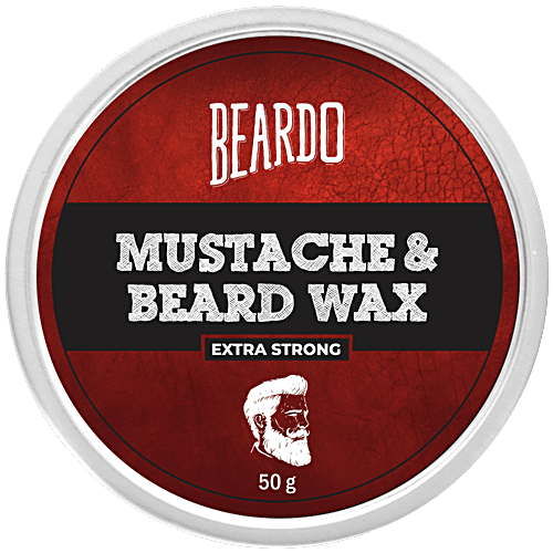 Buy Beardo Beard & Moustache Wax Extra Strong Online at Best Price of