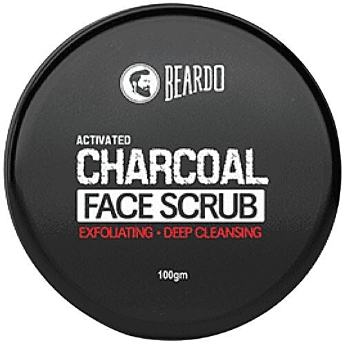 Beardo Activated Charcoal Facescrub, 100 g  