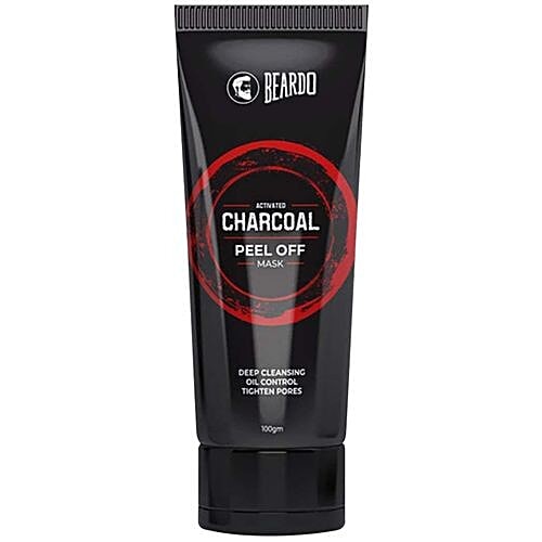 Beardo Activated Charcoal Peel Off Mask, 100 g  
