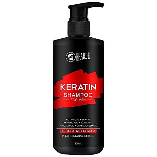 Beardo Keratin Shampoo For Men, 300 ml  
