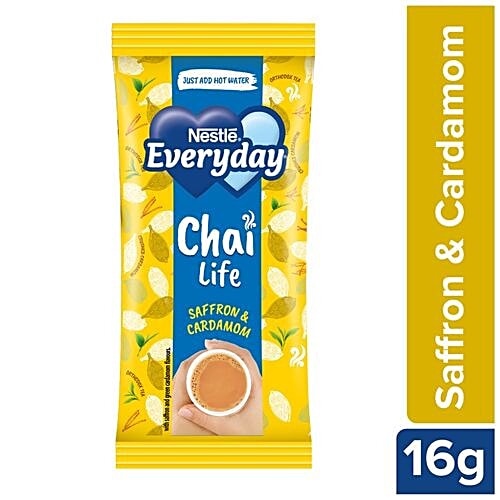 Buy Nestle Everyday Chai Life Saffron & Cardamom Instant Premix Tea