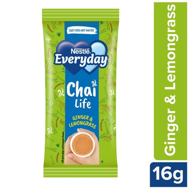 Buy Nestle Everyday Chai Life Instant Tea Premix Ginger & Lemongrass