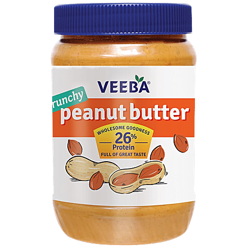 Buy VEEBA Peanut Butter Crunchy Online at Best Price of Rs 269.1