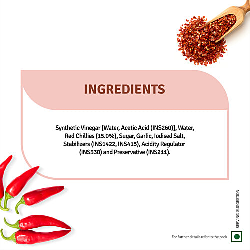 Veeba Sriracha Chilli Hot Sauce, 320 g  