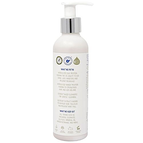 Buy The Moms Co Natural Protein Shampoo Wheat & Silk Protein Online