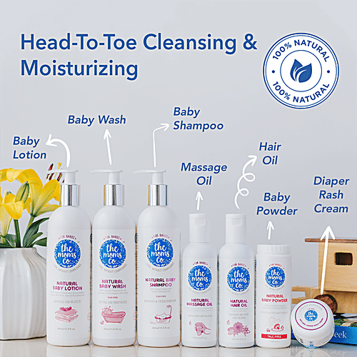 The Moms Co Natural Baby Lotion, 400 ml  