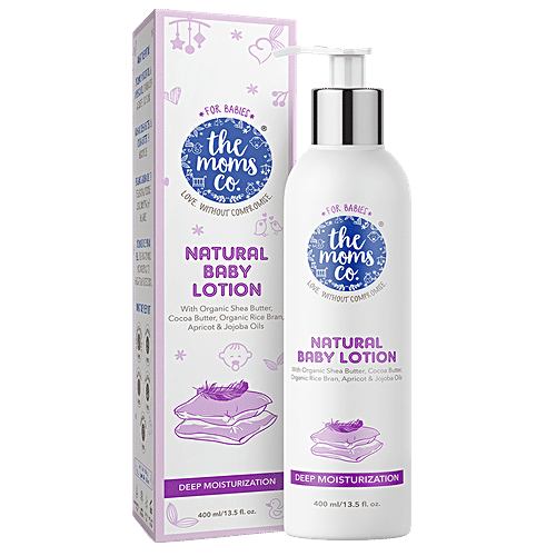 The Moms Co Natural Baby Lotion, 400 ml  