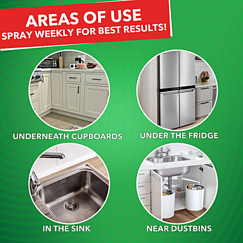 Baygon Max Cockroach Killer Spray - Deep Reach Maxi Wand, 200 ml  Knocks Down In Less Than 30 Seconds