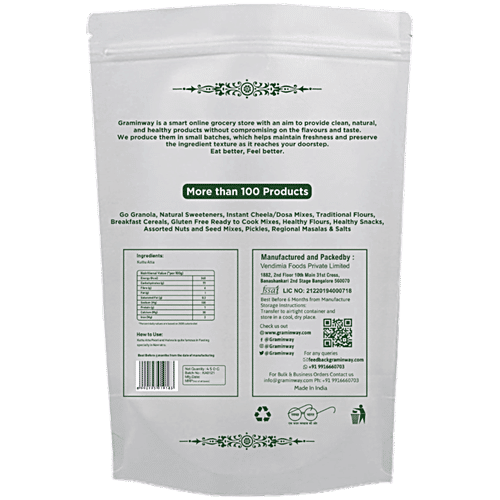 Graminway Gluten Free Kuttu Atta/Buckwheat Flour, 450 g  Gluten Free