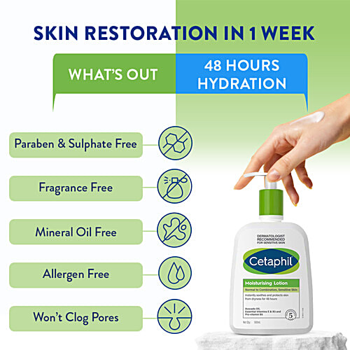 Cetaphil Moisturising Lotion, 500 ml  