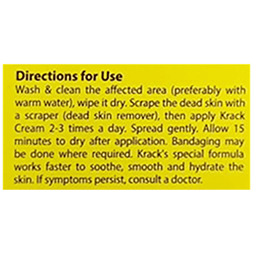 Krack Heel Repair, Ayurvedic Foot Care Cream, 15 g  