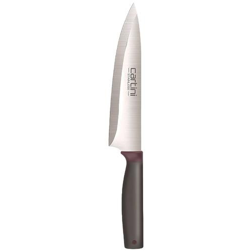 Cartini by Godrej Stainless Steel Cook's Carving Knife With Steel Gray Handle, 1 Pc  Rust- Resistant