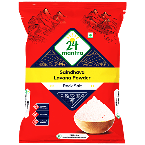 Buy 24 Mantra Organic Himalayan Rock Salt Powder Online at Best Price